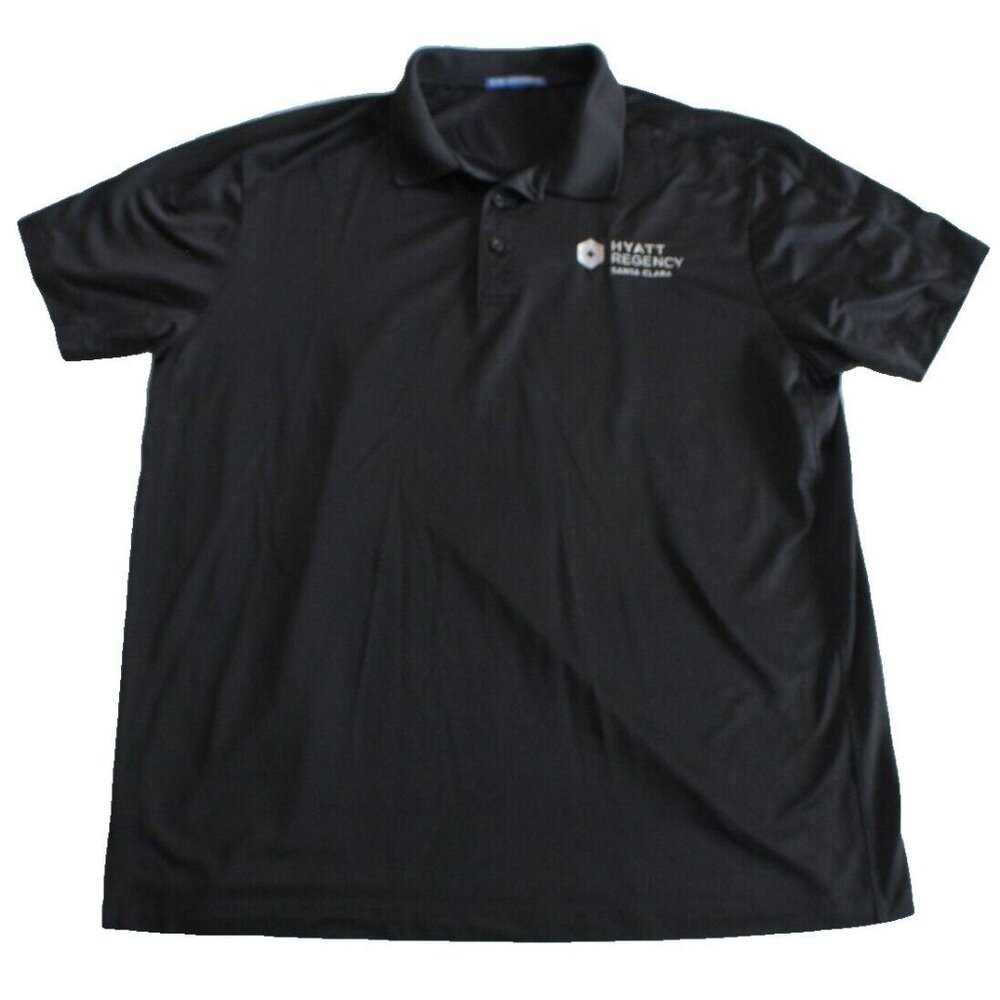Hyatt Regency Santa Clara Men's Embroidered Polo Shirt Size XL - Some Pilling